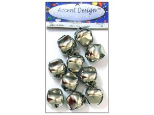 Bulk CH542 10pc Silver Jingle Bell Value Pack