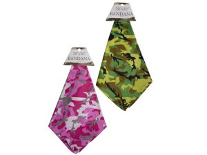 Bulk MO124 Camouflage Design Bandana 2 Asst