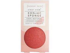 Bulk CA624 Sunday Rain Clear View 100% Natural Konjac Sponge