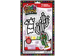 Bulk CA618 Doodleformz Do-it-yourself Lovely Llama Themed Art Kit