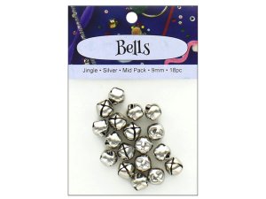 Bulk CH543 18pc Silver Jingle Bell Value Pack