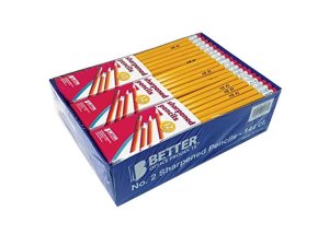 Bulk JE233 144ct Pre Sharpened Pencils