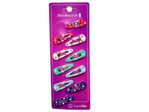 Bulk CA596 10 Count Hairclips In Assorted Colors