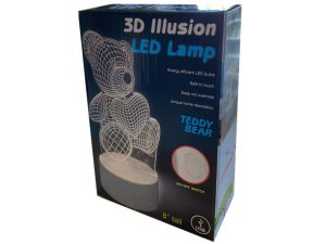 Bulk KL815 3d Illusion Lamp In 2 Assorted Styles