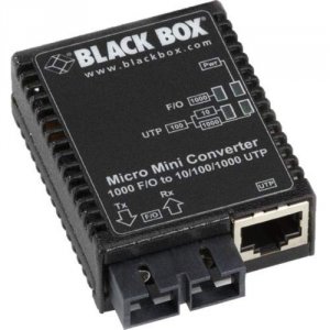 Black LMC4004A 101001000 1000 12k Scmedia Converter Us Ps