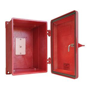 Gai-tronics 255-003RD Red Weatherproof Telephone Enclosure For Outdoor