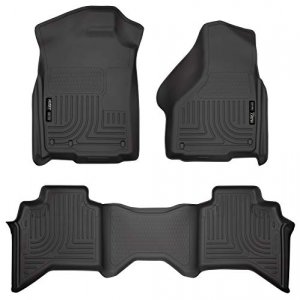 Husky 99011 Liners Front  2nd Seat Floor Liners Fits 2009-2019 Ram 150