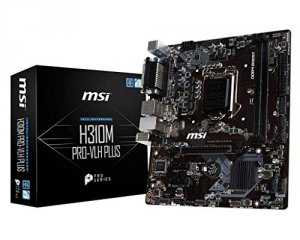 Msi H310MPROVLH Mb H310m Pro-vlh Plus S1151 32gb Ddr4 Pcie Hdmi Matx R