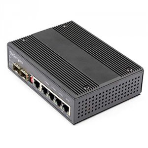 Startech IES1G52UP12V Industrial 6 Port Gigabit Ethernet Switch W4 Poe