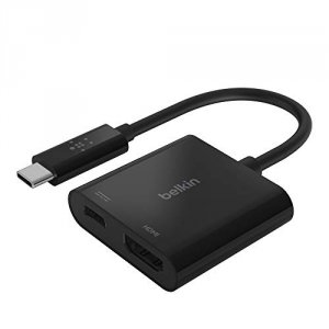 Belkin AVC002BTBK Adpt,usbc-hdmi,60w Pd,blk