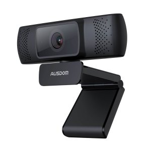 Ausdom AF640 1080p Webcam Auto Focus With Noise Cancelling Microphone