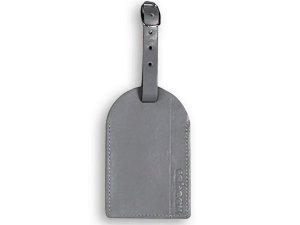 Bulk DD481 Cabeau Gray Luggage Tag Synthetic Leather Two Pack