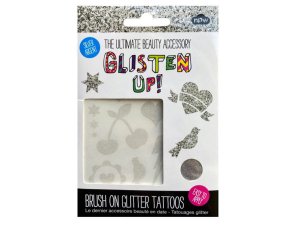 Bulk CA507 Glisten Up Tattoos Assorted Silver Pink  Gold