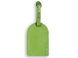 Bulk DD480 Cabeau Green Luggage Tag Synthetic Leather Two Pack