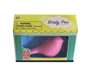 Bulk CA449 Pink Birdy Pen