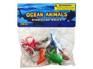 Bulk KL722 10 Piece Ocean Animals