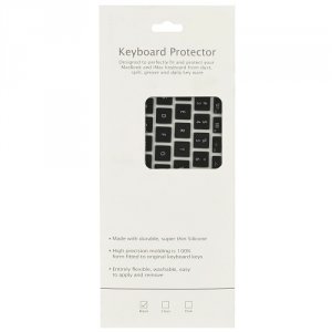 Generic 310250BK Siliconewashable Keyboard Protector For Apple Macbook