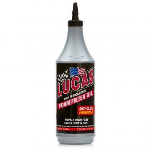 Lucasoil 10798 Lucas Oil Foam Filter Oil 1 Quart