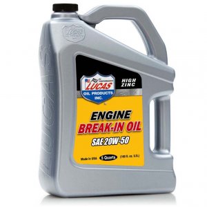 Lucasoil 10636 Lucas Oil Sae 20w-50 Break-in Oil 5 Quart