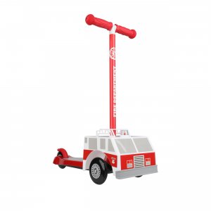 Dimenions ACTSCOT-474FT Dimensions 3d Firetruck Tilt And Turn Scooter