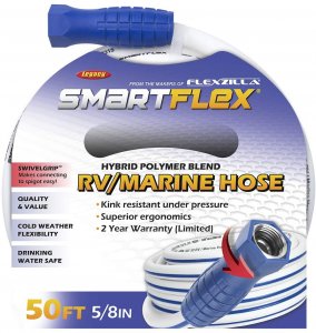 Smartflex HSFRV550 58in X 50ft Rvmarine Hose With Ght Fittings