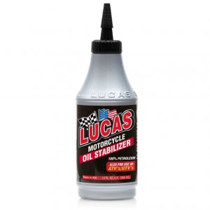 Lucasoil 10727 Lucas Oil Motorcycle Oil Stabilizer 12 Ounce