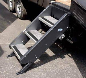 Morryde STP33004H Fold Up Entry Step Tall 3 Step 30-32 Door