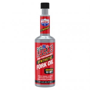 Lucasoil 10772 Lucas Oil 10 Wt Synthetic Fork Oil - 16 Ounce Bottle