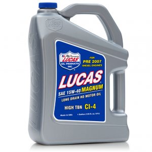 Lucasoil 10076 Lucas Oil Sae 15w-40 Ci-4 Magnum Motor Oil 1 Gallon