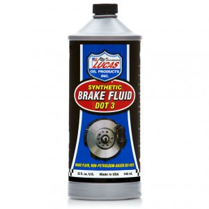 Lucasoil 10826 Lucas Oil Dot 3 Brake Fluid - 1 Quart Bottle For Vehicl