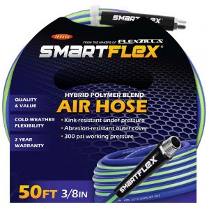 Smartflex HSF3850BL2 Air Hose 38in X 50ft 14in Mnpt Fittings