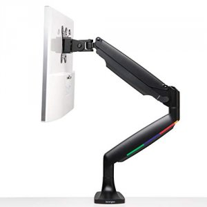 Kensington K59600WW 1 Touch Height Adjust Arm Blk