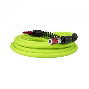 Flexzilla HFZP3825YW2D Pro 38in X 25ft Air Hose With Colorconnex Coupl