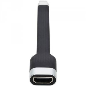 Tripp U444-F5N-HDR Usb C To Hdmi Cable Flat 4k60hz Mf 5in