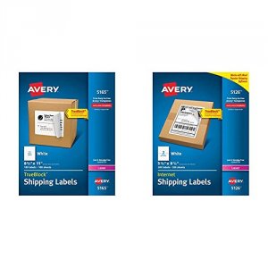 Avery 5165 Avery Shipping Labels Wtrueblock Technology For Laser Print