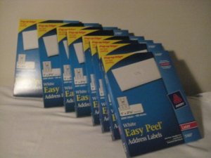 Avery AVE 5160 Avery Easy Peel White Address Labels For Laser Printers