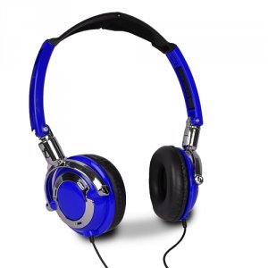 Generic EL-1054C-BLU-RP Dj Series El-1054c On-ear Folding Computer Hea