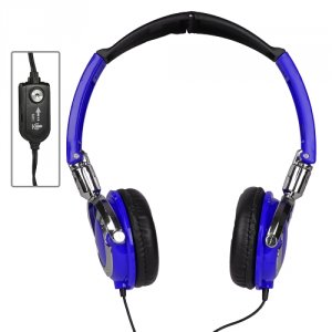 Generic EL-1054C-BLU-RP Dj Series El-1054c On-ear Folding Computer Hea