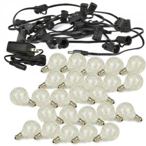 Generic 210002-FB 25-piece Set G40 Globe Rgb Color Changing Led String