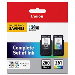 Original Canon 3725C006 Pg-260  Cli-261 Value Pack