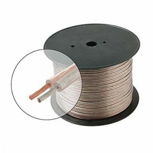 Audiopipe TCBL14100RBC 14 Gauge Speaker Wire - 100ft Redblack Roll