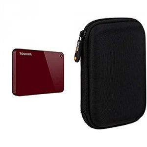 Dynabook HDTC910XR3AA 1tb Canvio Advance Red,2.5in,usb 3.0  2.0,2 Year