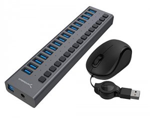 Sabrent HB-PU16 16-port Usb 3.0 Data Hub