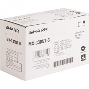 Original Sharp SHRMXC30NTB Mx-c30ntb Black Toner Cartridge For Use In 