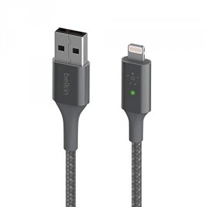 Belkin CAA007BT04GR Smart Led Cable A-ltg Br 4 Gray