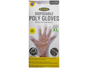 Bulk MO129 100 Pack Xlarge Tpe Glove