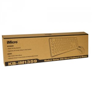 Imicro KB-IM1359-FB Imicro Kb-im1359 Modern Series 104-key Wired Keybo