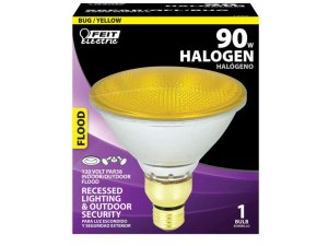 Bulk DB263 Feit Par38 90w Yellow Bug Light Halogen Reflector Light Bul