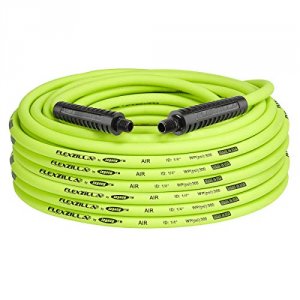 Flexzilla HFZ14100YW2 Air Hose 14in X 100ft 14in Mnpt Fittings