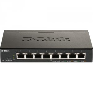 D-link DGS-1100-08PV2 8 Port Gig Poe Smart Switch